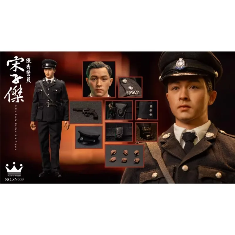 Goods in Stock 100% Original Warrior Model SN009 Song Zi Jie 1/6 Authentic Male Soldier Action Model Art Collection Toy Gifts