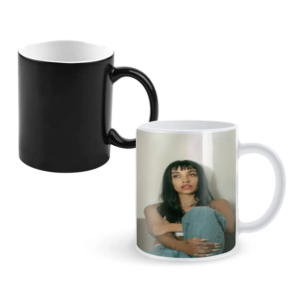 

Maria Becerra La Nena de Argentina Movie Creativity Change Color Chang mug Ceramic mug Hot Coffee Cup Breakfast Cup mug Gift