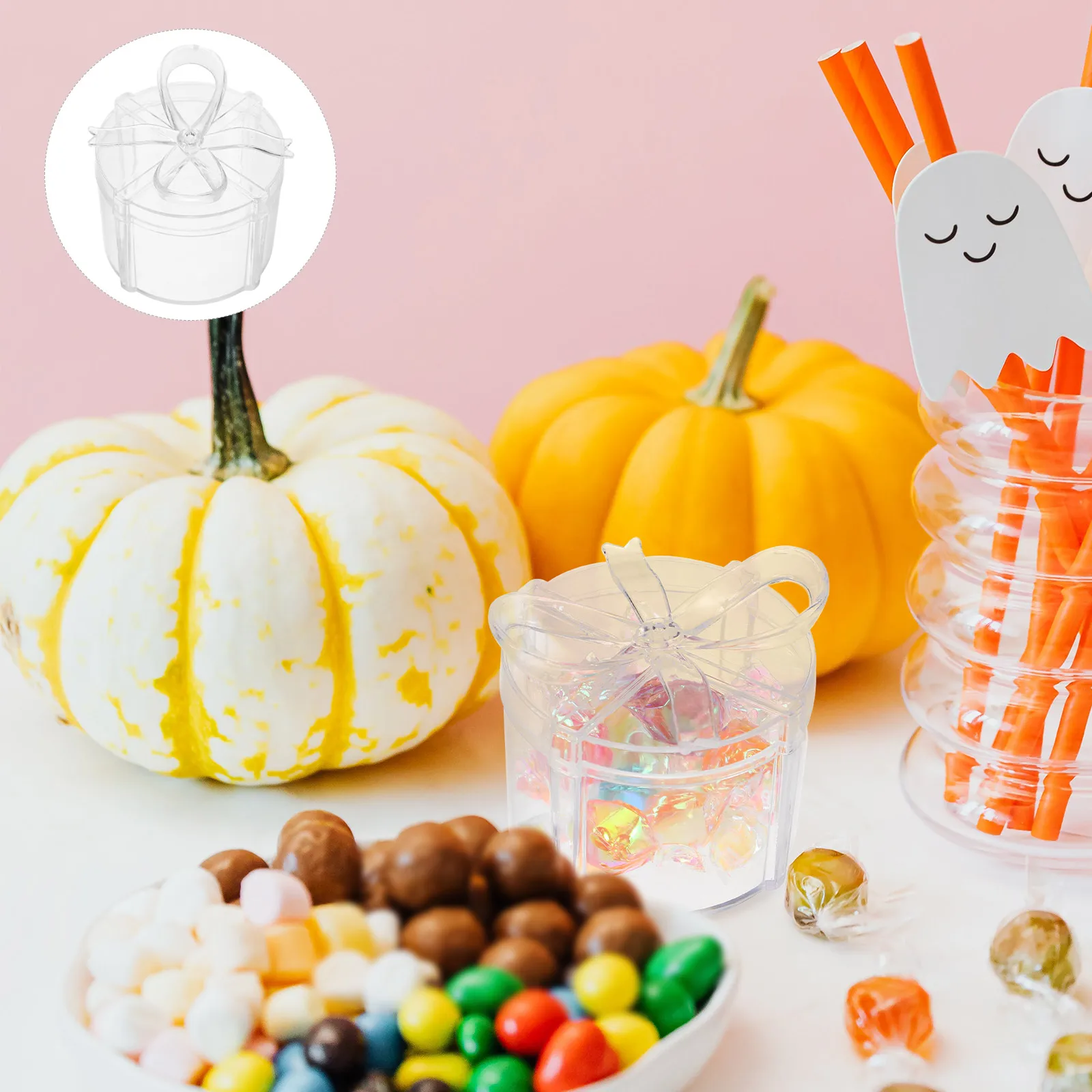 

12Pcs Butterfly Bowknot Clear Candy Boxes Creative Small Favor Containers Elegant Wedding Party Favor Boxes Birthday Easter