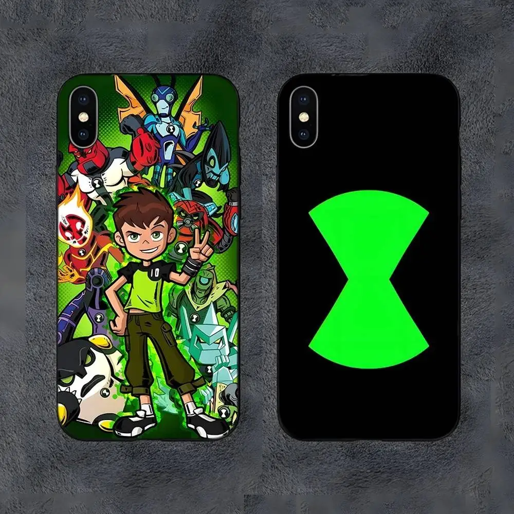 

B-Ben 10 Cartoon Phone Case For Samsung S25,S24,S22,S23,S30,Ultra,S20,S30,Plus,S21 Fe,10,9,5G Silicone Cover