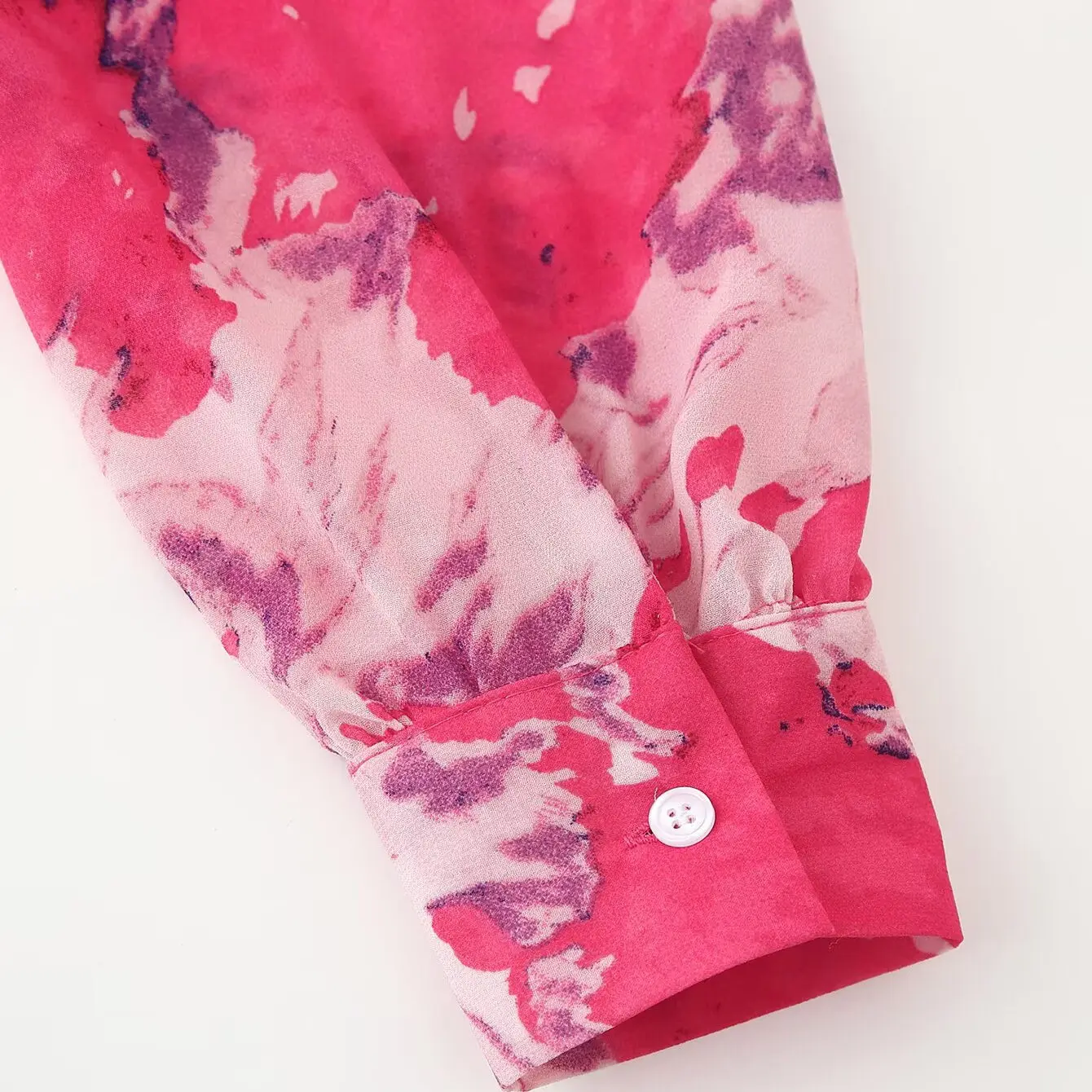 Vestido de Chiffon Faionável com Camadas Múltiplas e Cinto JNLEAOG, Novo Estilo F de Primavera, Vestido de Manga Lon...