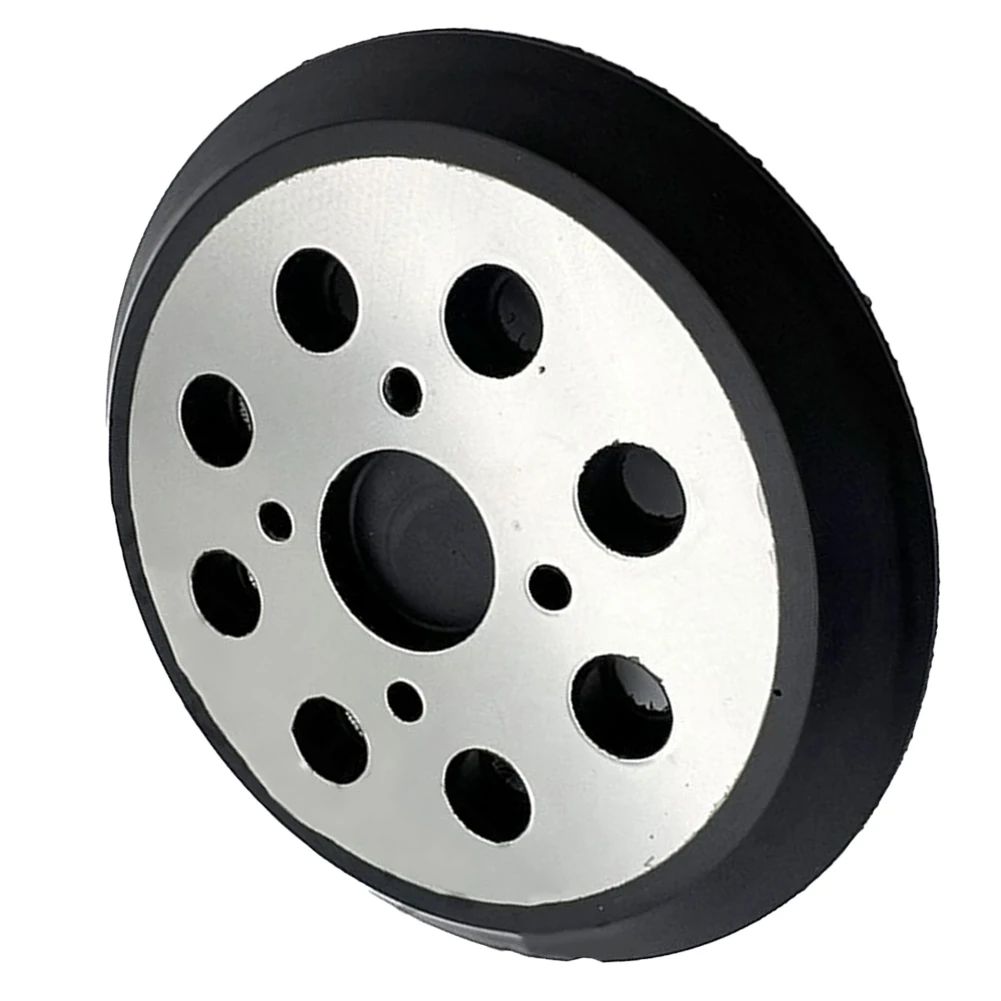 Almohadillas de respaldo para LIJADORA ORBITAL aleatoria, 300527002, 5 pulgadas, 123mm, 8 agujeros, 4 agujeros, negra, práctica