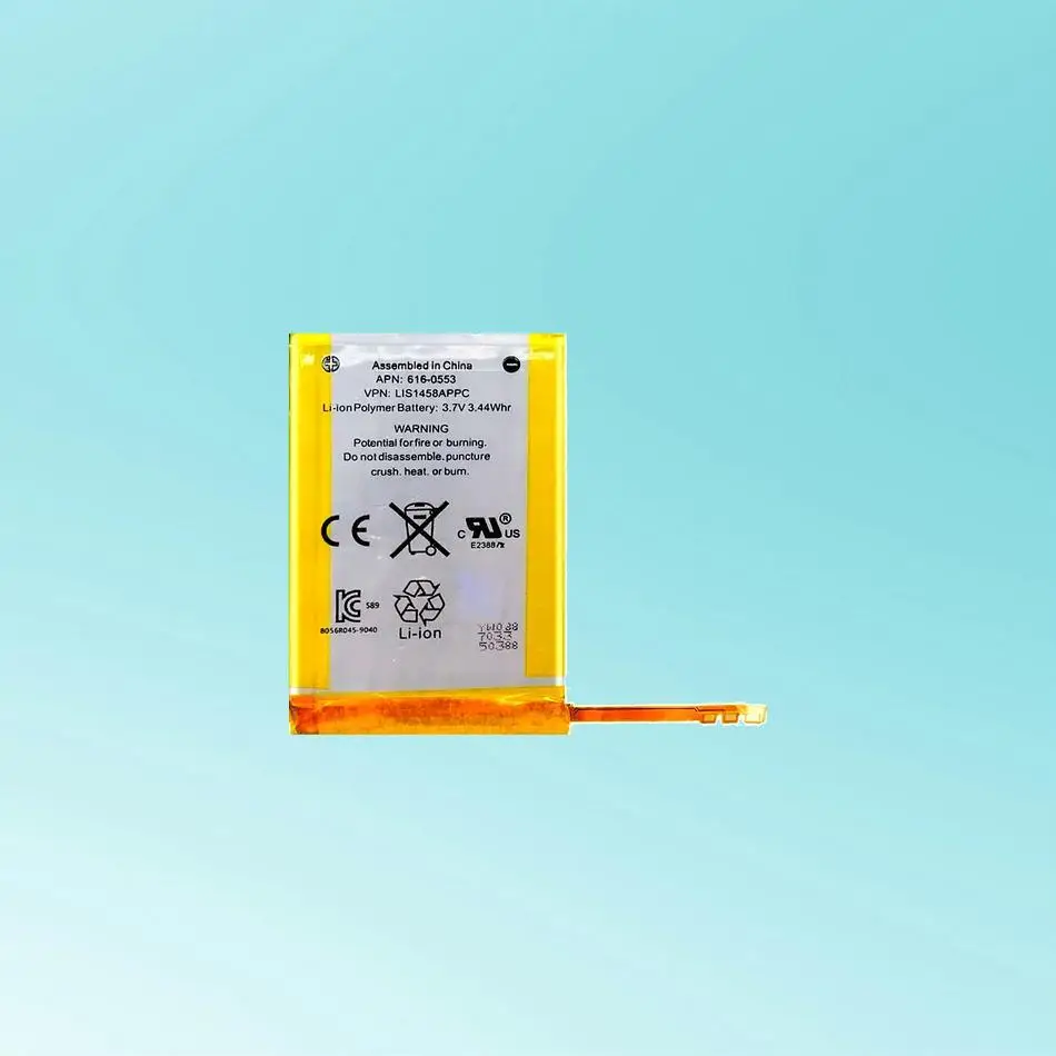 

Good Low-Temperature Performance 930Mah Player Battery Durable For Apple Ipod Touch 4Th Generation 4 4G 616-0553 LIS1458APPC