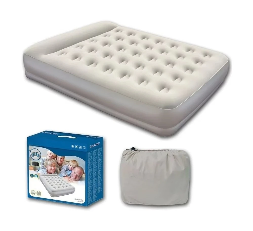 

203 X 152 X 38cm Luxury Lounger Inflatable Hole air Mattress Full Size