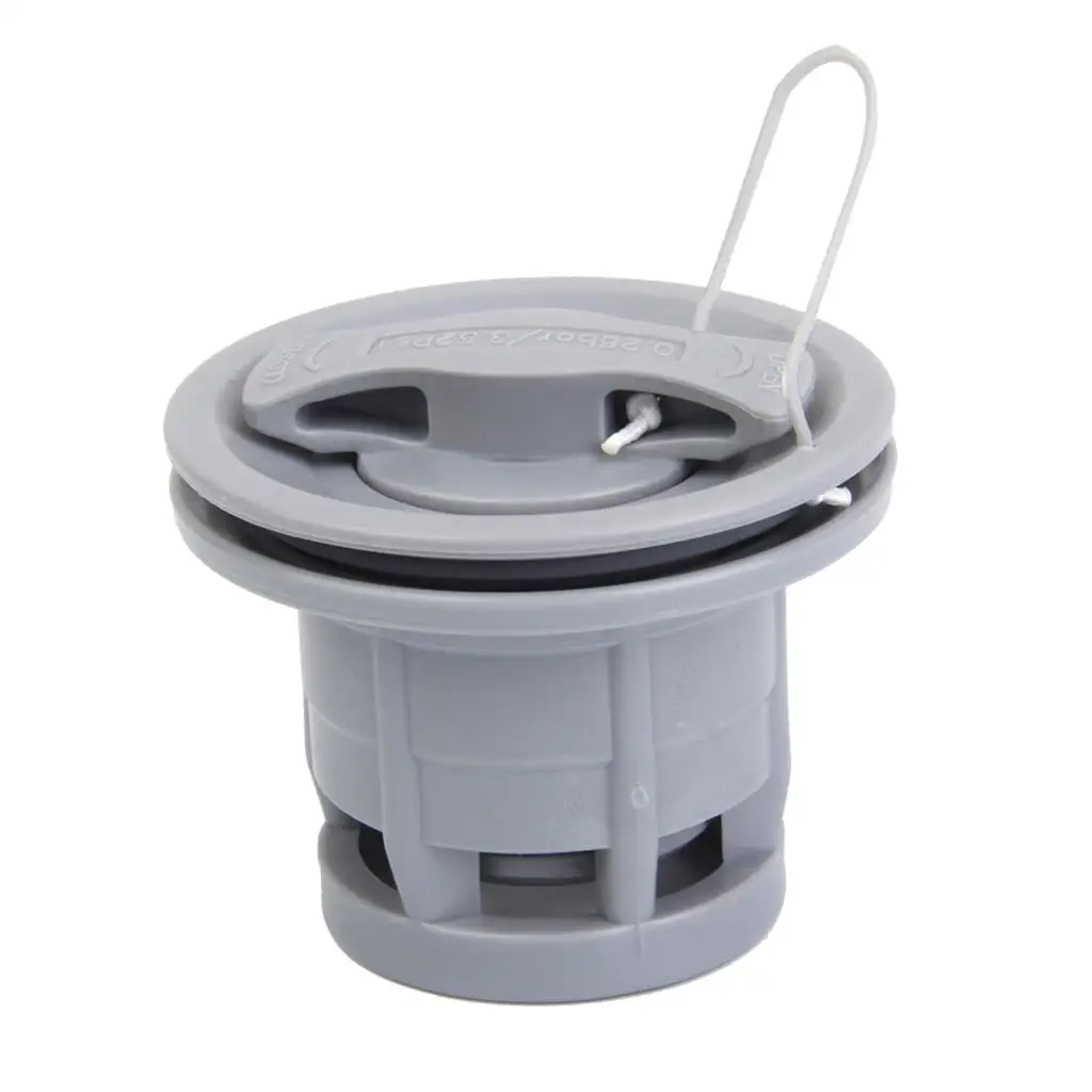 

Boat Air Valve 6.5cm Gray POM Inflatable Valve Easy Inflation for River Raft Kayak Dinghy Inflatable Boats Maintenance Parts