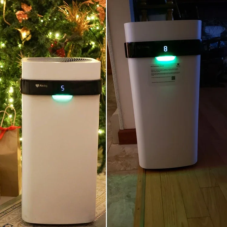 Airdog Permanent Using Filter Ionic Air Cleaner Purifier for Home Use for Merry Christmas