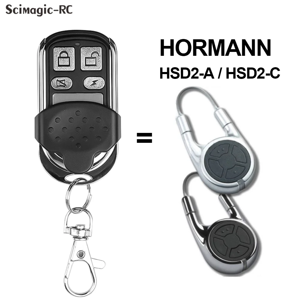 

Hormann Garage Door Remote Control RF Compatible Model HSM2/HSM4/HSZ1/HSZ2/HSP4/HSP4-C/HSD2-A/HSD2-C/HSE2 868 Duplicator