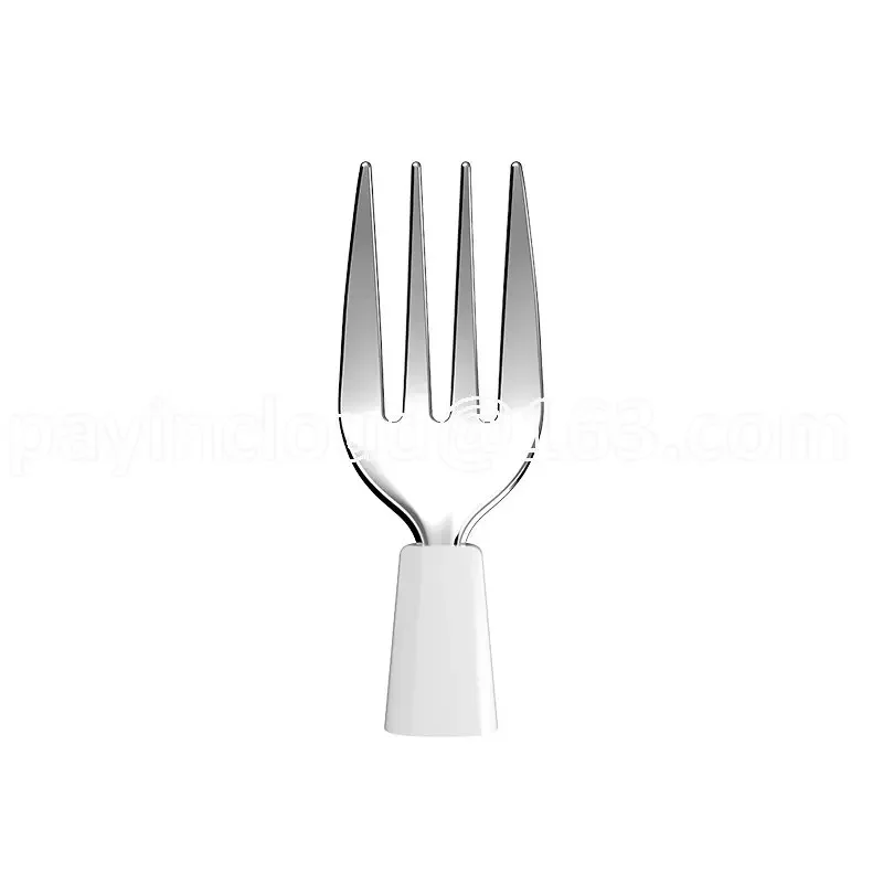 Meal Anti-Shake Spoon Accessories Elderly Hand Shake Solid Food Tableware (Accessories)