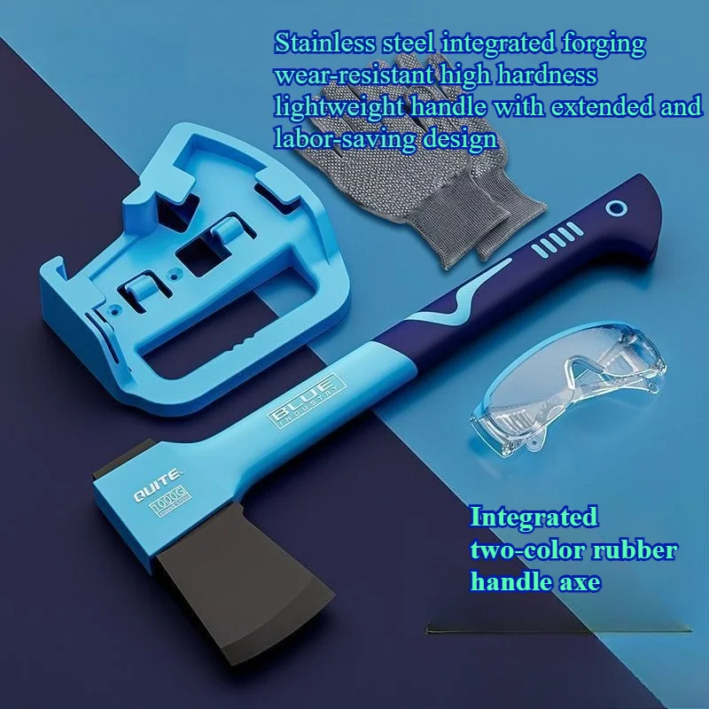 New EDC multifunctional tool for chopping wood design, portable storage, outdoor camping, tree cutting