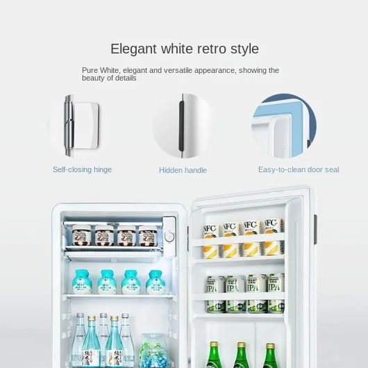 C2 refrigerator single door refrigeration energy saving and electricity saving dormitory household smallfridge  무선냉장고  alpicool