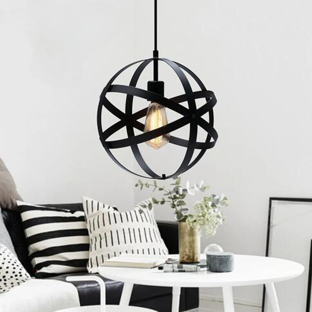 

Nordic Retro Pendant Lights Manger Glass Ball Diamond Chandeliers Chandelier Ceiling Kitchen Island Led lamps