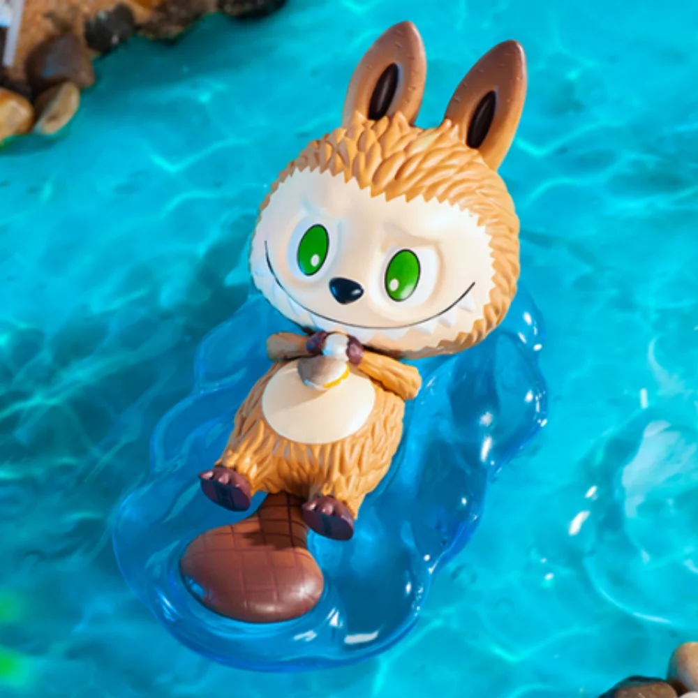 Labubu The Animals Blind Box Series Anime Action Figure Guess Bag Ornament Figurines Home Decor Desktop Dolls Model Gift