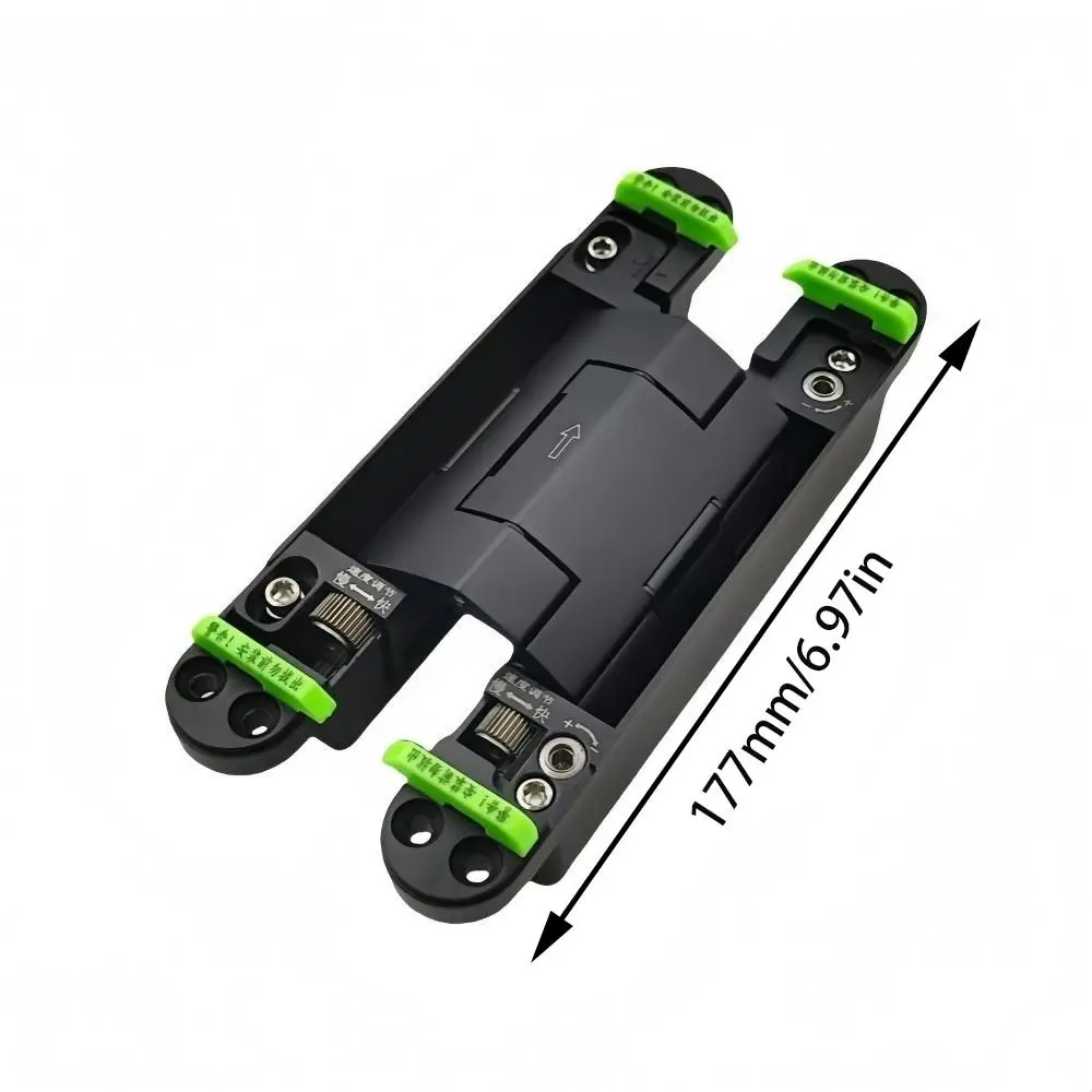 Silent Close Hydraulic Adjustable Hinge Folding Invisible Mounting Automatic Door Closing Device Adjustable