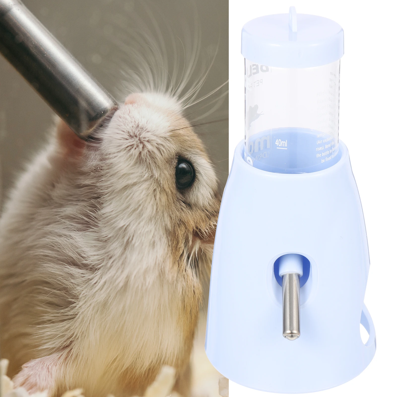 

Leak-proof Drinking Water Device Bottle for Hamsters Dispenser Supplies Chinchilla Bottles Feeder Rabbit Standing Waterer