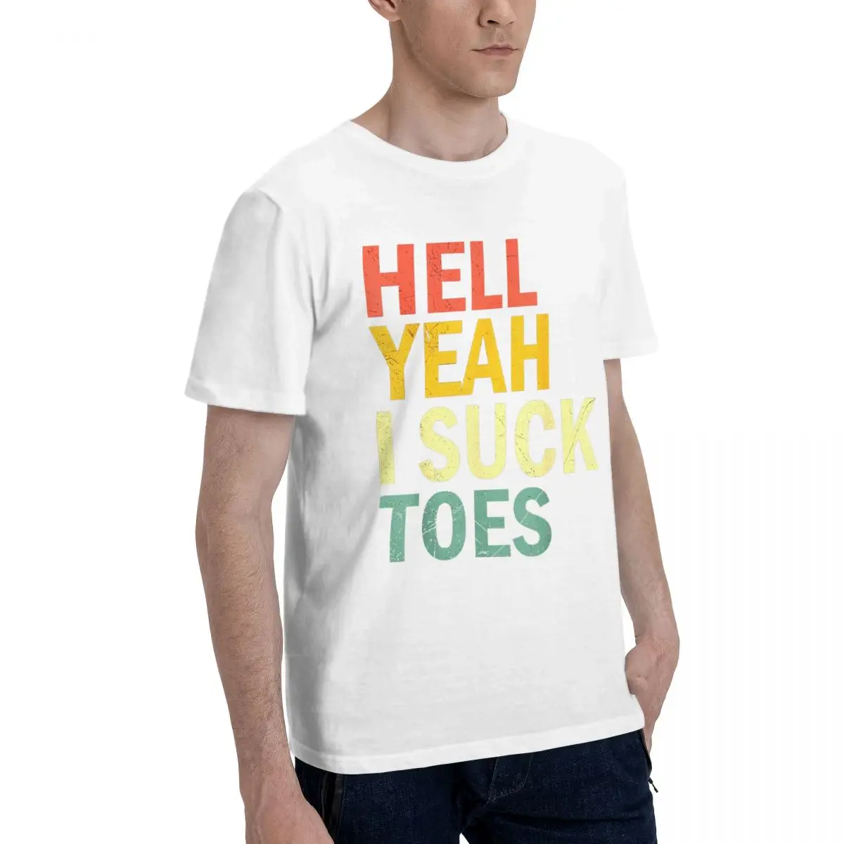 Colorful Slogan T-Shirt Movement Top tee Activity competition Title Hot Sale High grade Eur Size