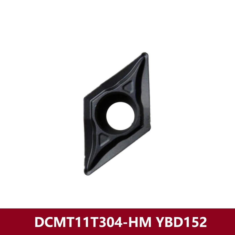 

DCMT3(2.5)1-HM DCMT11T304-HM YBD152 Original Carbide Inserts DCMT11T304 DCMT 11T304 HM CNC Lathe Cutter Tools Holder DCMT11T3