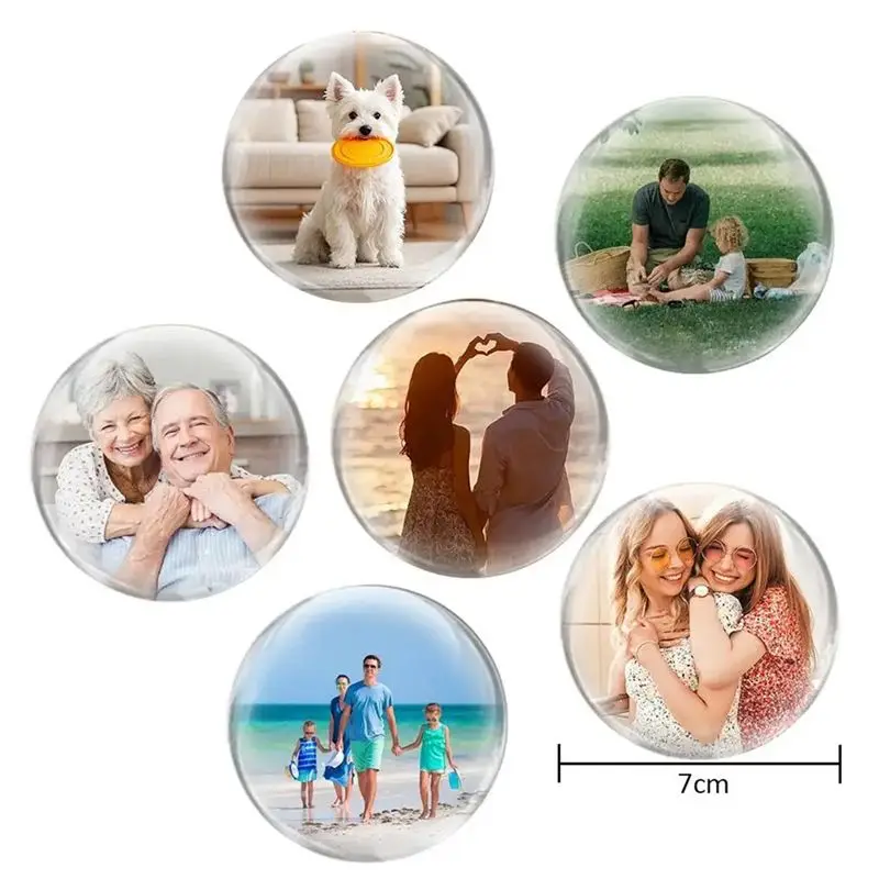 AB33-Memory Ball 3D Crystal Ball Video Player Audio Display Electronic For Family Friends Birthday Gift Souvenir F