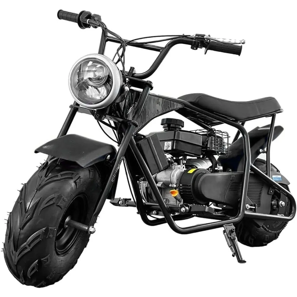 

Mini Gas Pit Bike 3.5HP 99cc 4-Stroke Engine Mini Bike Gas Powered Off Road Trail Motorcycle for Adults & Kids Weight