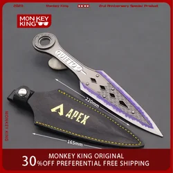 22cm Apex Legends Wraith Heirloom Weapon Turn Kunai Not Sharpened Game Sword Metal Ornaments Sword Weapon Boy Gifts Kids Toys