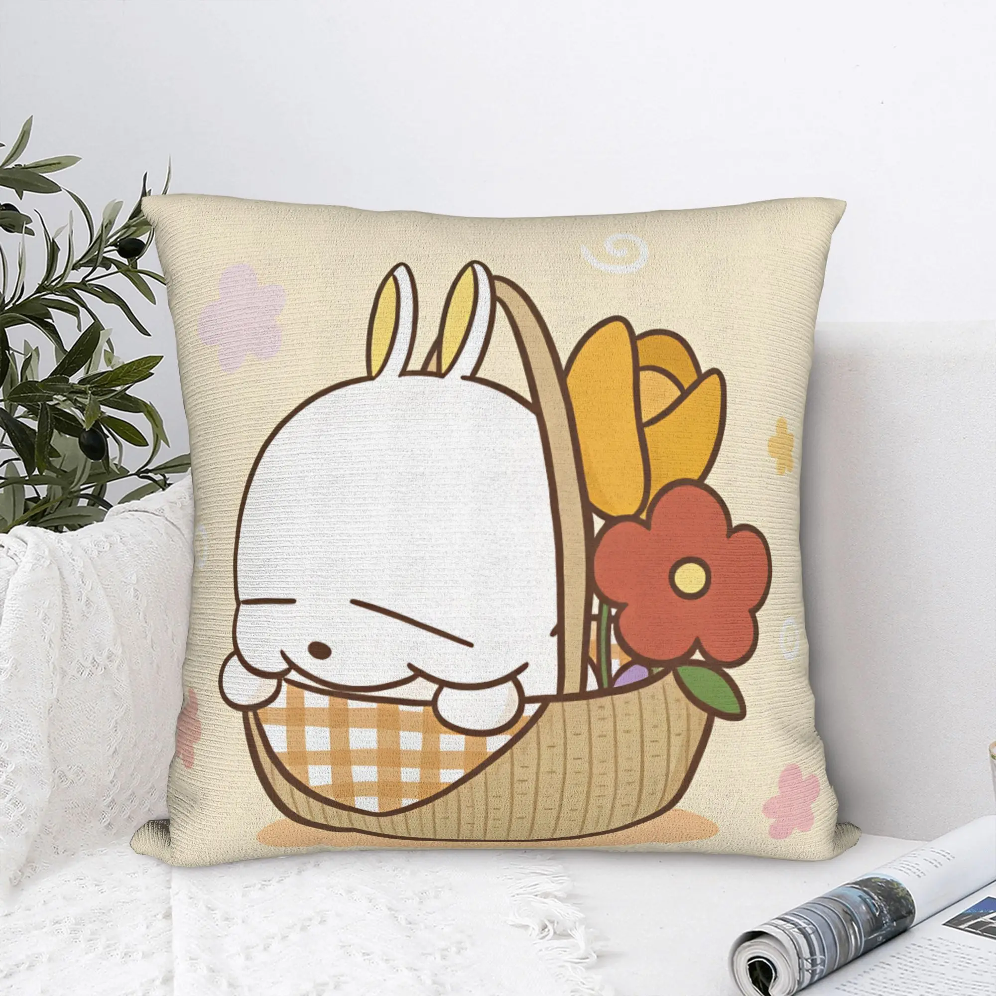 Anime Mashi-Maro  Pillow Case  Cute Funny Pillow Cover Custom Pillowcases For Wedding Party Home Decor