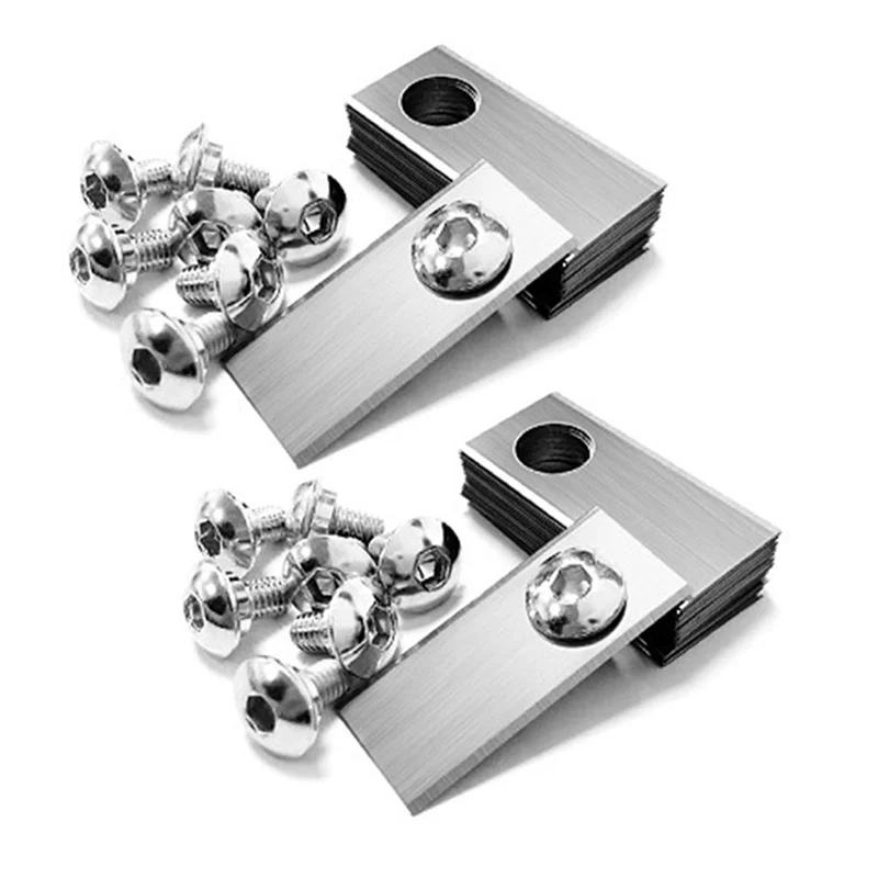 

Лидер продаж-60 шт., сменное лезвие для газонокосилки, антикоррозийный прочный резак для газонокосилки MIIMO Robot с одним отверстием, лезвие для газонокосилки