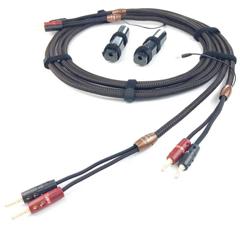 

Go-4 Star-Quad Series Hi-Fi Audio Speaker Cable with Upgrade Version 72V Battery for Amplifier DVD/CD Player System