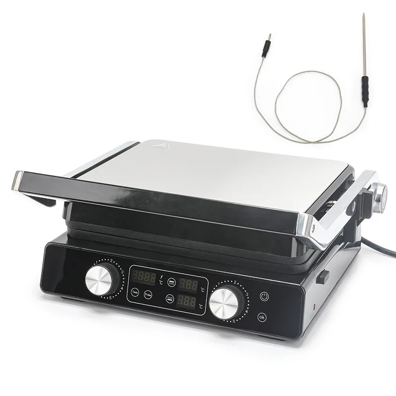 BBQ Grill Household Outdoor Steak Machine Grill Multifunctional Easy to Clean Waffle Machine Non-stick BBQ Tray