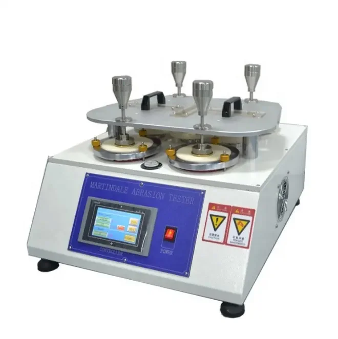 Textile Martindale Pilling Abrasion test equipment test machine 4 Head Fabric Martindale Abrasion Tester