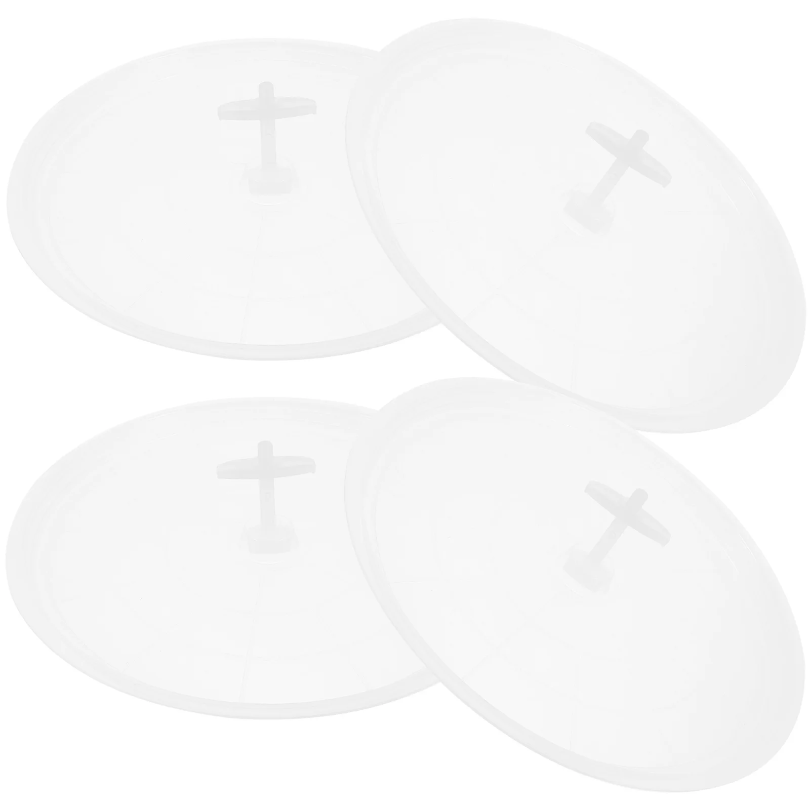 

4pcs Bird Parakeet Toilet Pan For Cage Potty Accessories Durable Tray For Cage Potty Tray Clean Pet Supplies