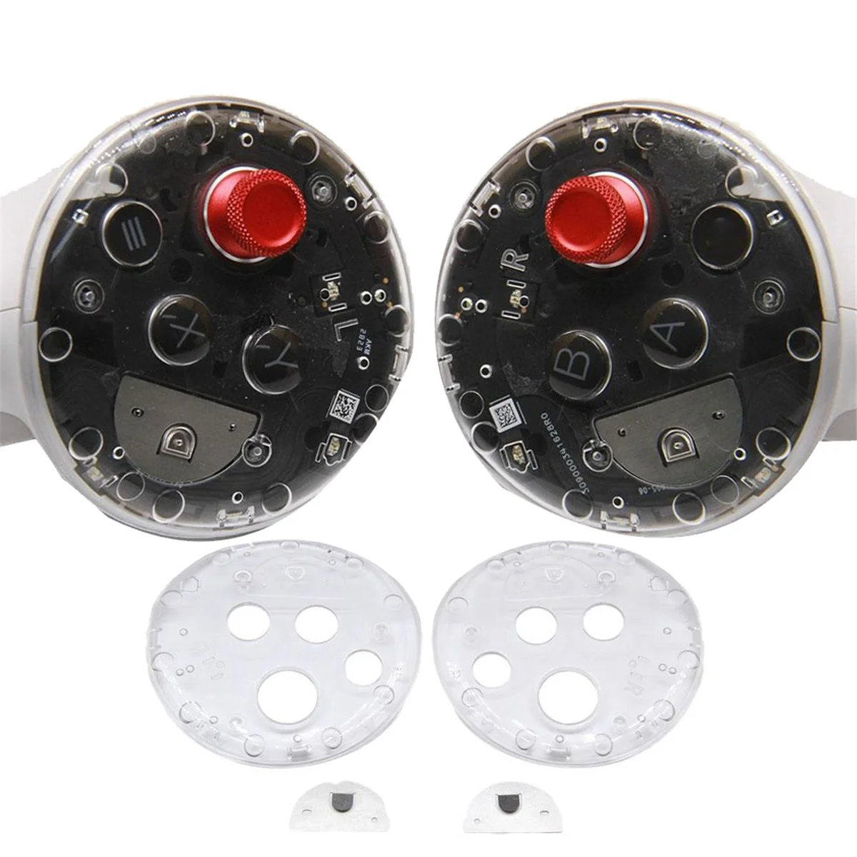 

M86K Handle Controller Button Panel Cover for 3 Controller Grips Protective Transparent Cover Anti Scratch