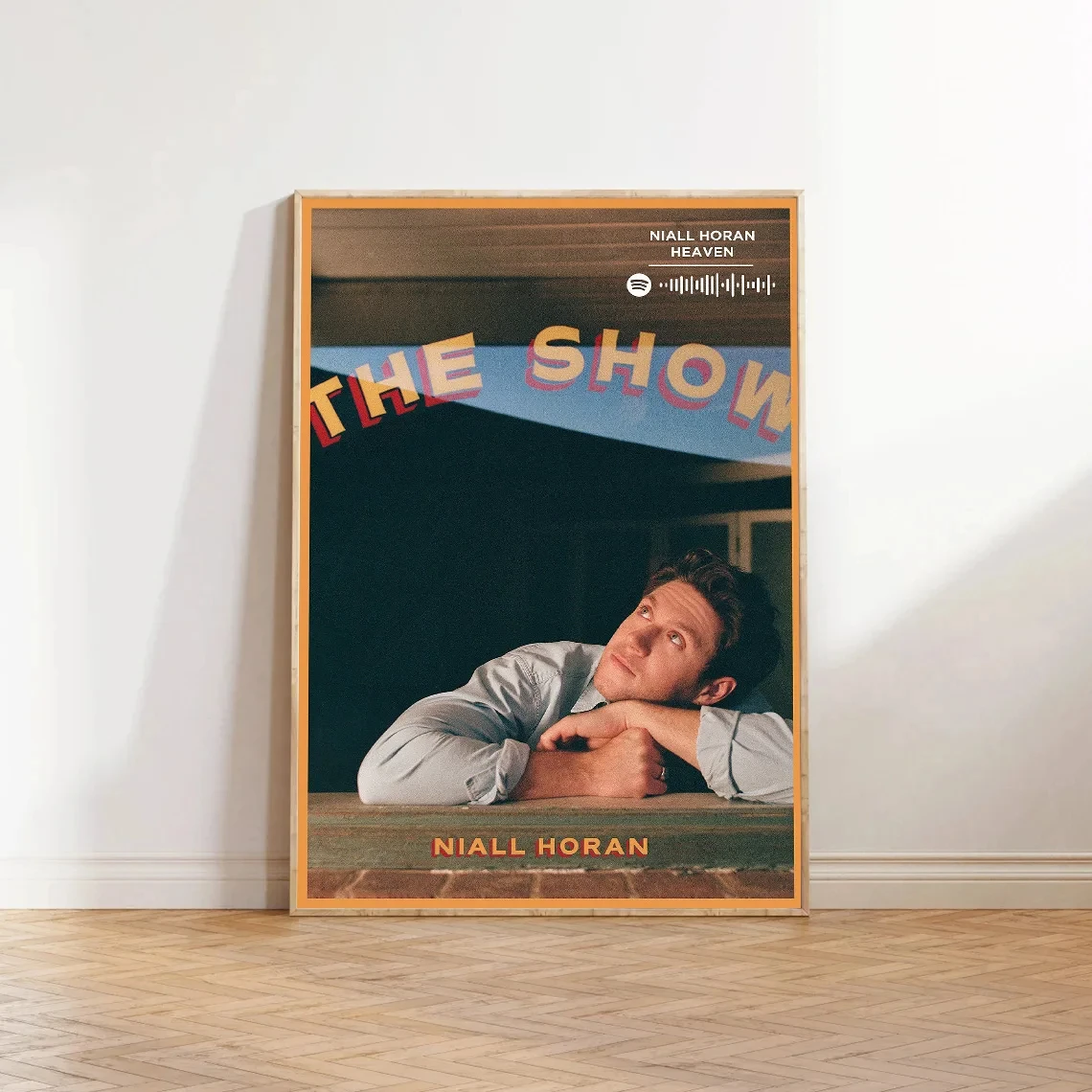 Niall Horan Pop Singer The Show New Music Album Lyrics Poster Canvas Painting Wall Art Pictures Home Decor Fans Gift