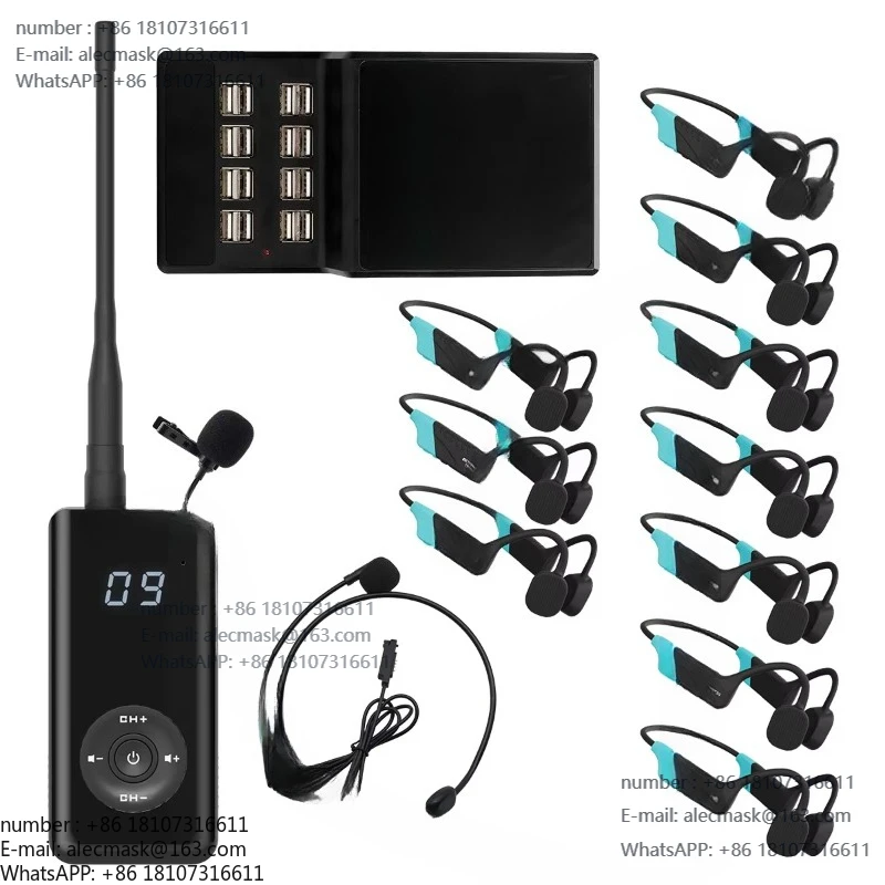 

Wireless Water Sports Art Swimming Training Headphones Conduction Headphones Coach Learner Audio Guidance System