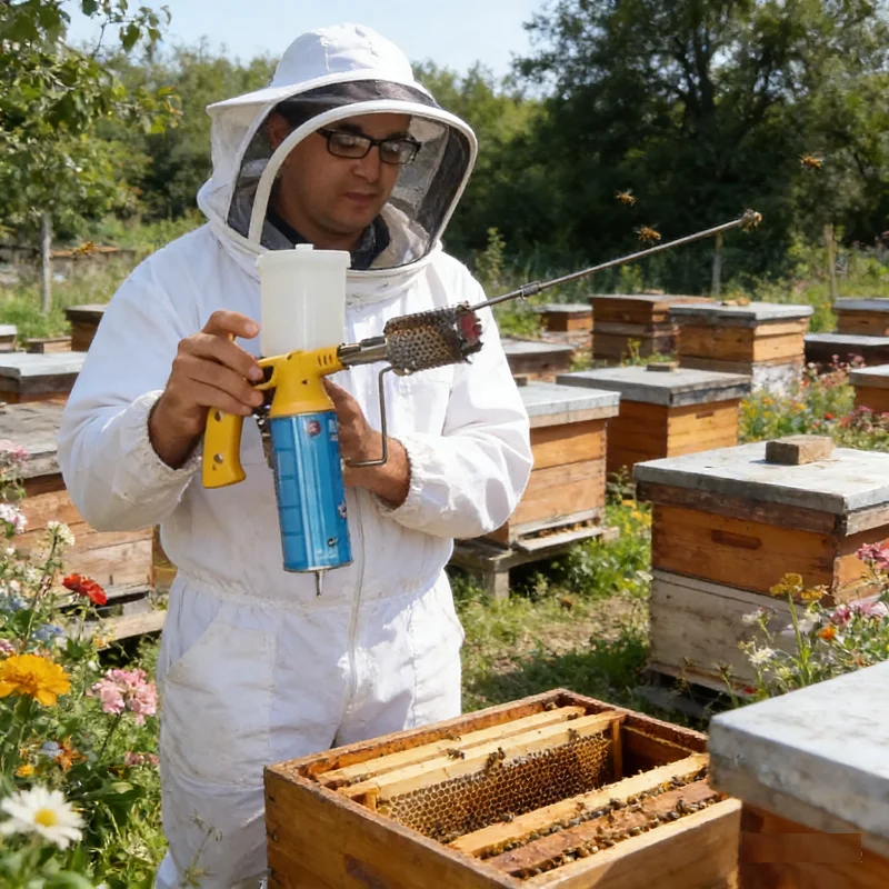 Oxalic Acid Vaporizer Propane Oxalic Acid Vaporiser Killing Beehive Varroa Fast Bee Fogger Varroa Mites Control Beekeeping Tools