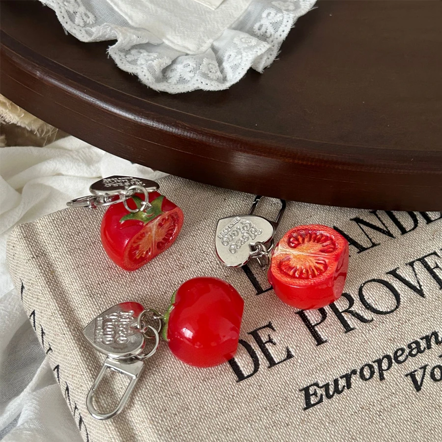 Cute 3D Simulation Tomato Keyc - đánh giá và giá Food Zinc