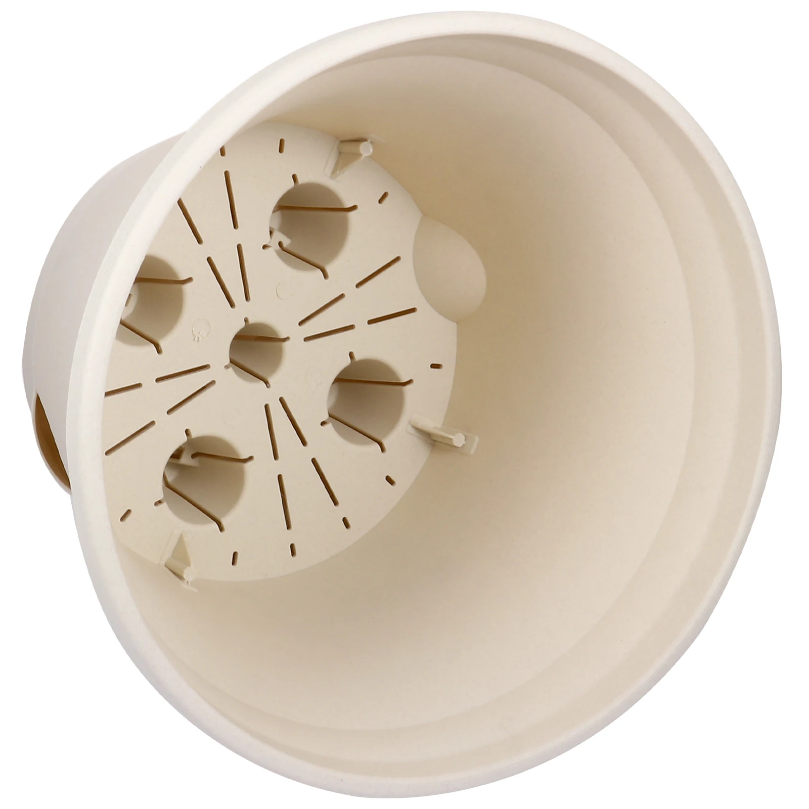 

Plastic Flower Pot With Drainage Hole Tray Indoor Outdoor Planter Container Household Plant Pot Desktop Bonsai Flowerpot Plastic