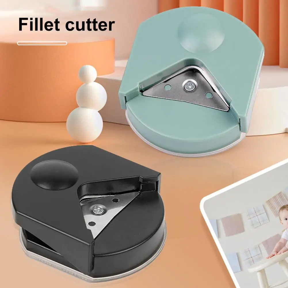 Lightweight Paper Chamferer  Metal Edge Easy to Carry Rounding Cutter  DIY Craft Paper Chamferer