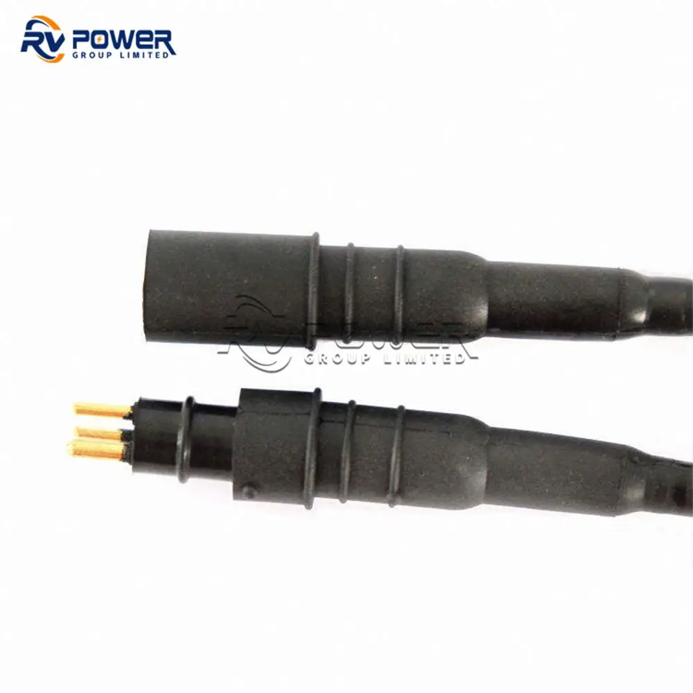 4-PIN FEMALE RUBBER MOLDED UNDERWATER ELECTRICAL DRY-MATE CONNECTOR (RMG-4-FS-3H)