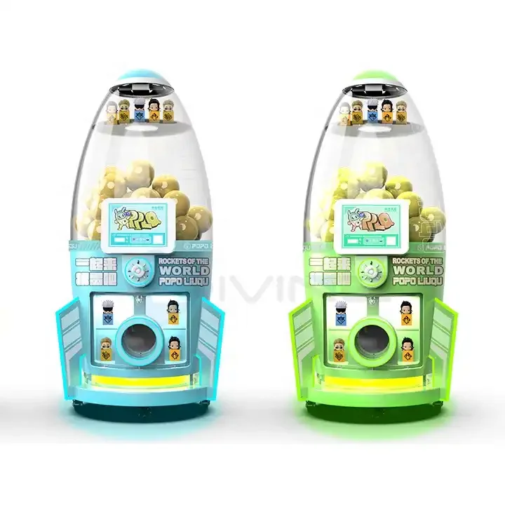 

Shopping Game Center Amusement Park Game Capsule Vending Machine Coin Operated Gasha Toys 100/120MM Capsule Vending Machine