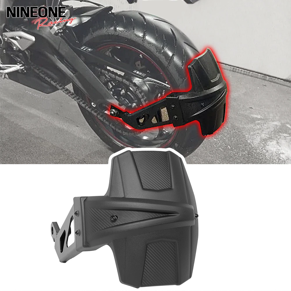 

Motorycle Mudguard Splash Guard Motorcycle Rear Wheel Fender Cover With Bracket For Triumph Street Triple 765 R RS 2017-2025