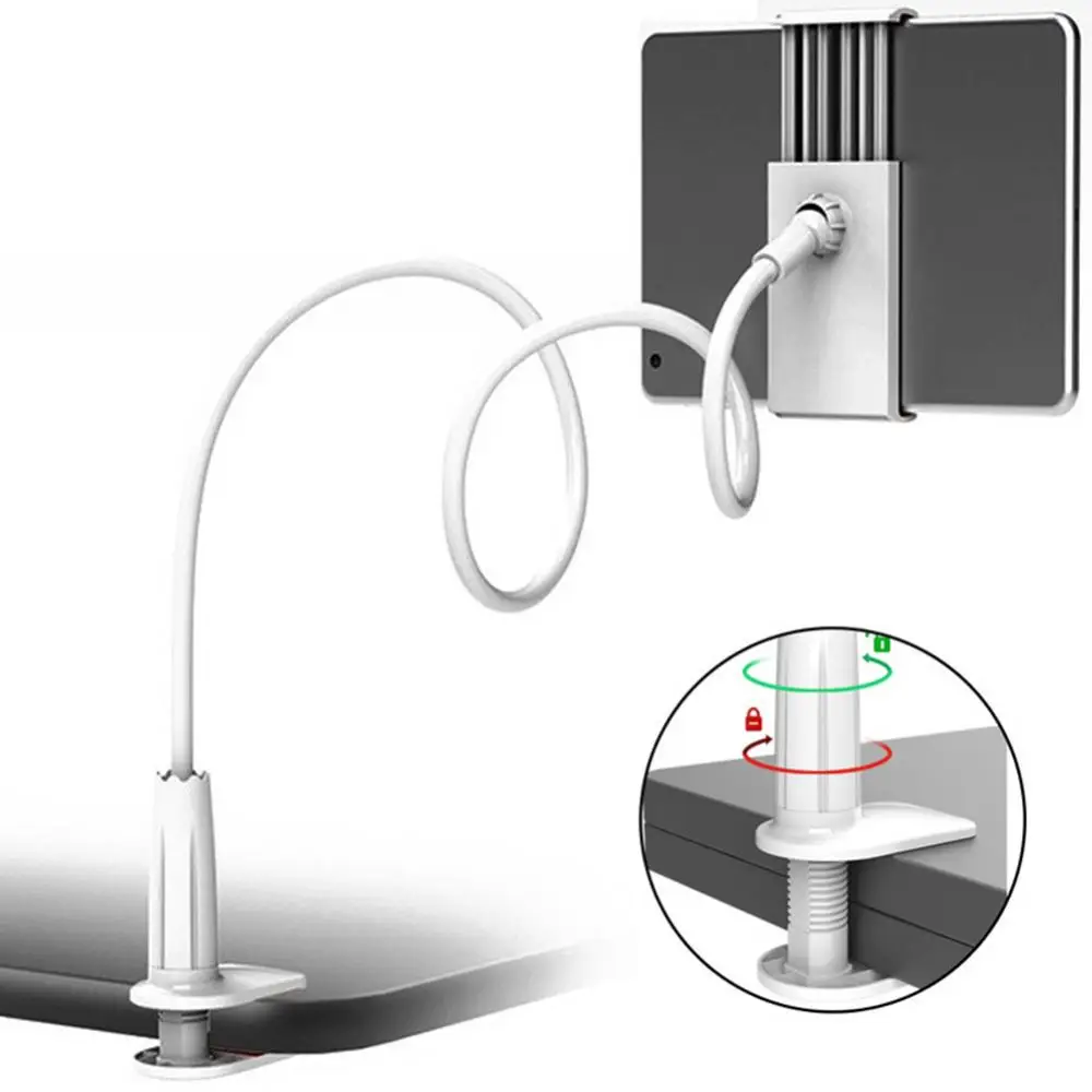 Foldable 360 Degree Rotating Tablet Stand Holder Mini Bedside Desk Mount Bracket