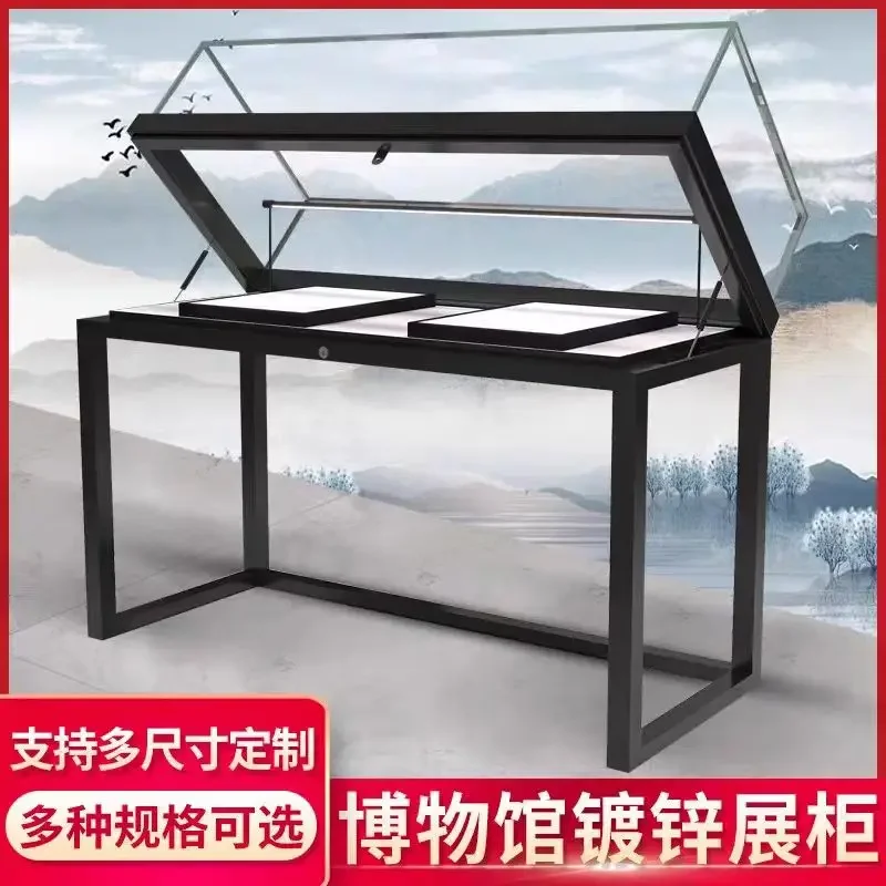 Museum Hydraulic Cabinet Documentation Calligraphy and Painting Medal Enterprise Exhibition Hall Cultural Relics Display