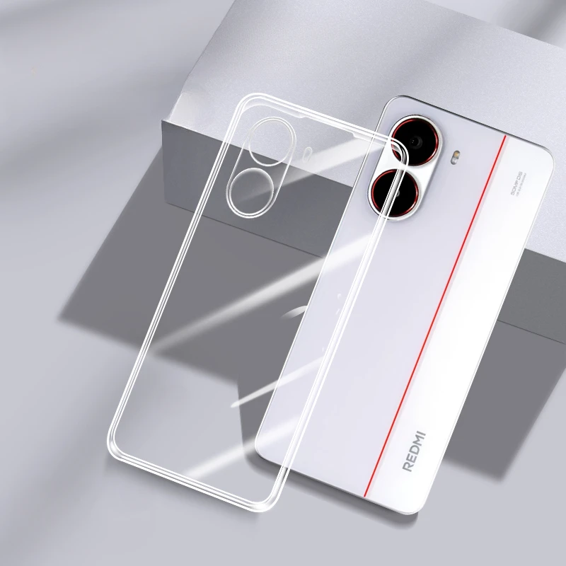 Чехол X7Pro, прозрачный ультратонкий мягкий чехол для телефона POCO X7 Pro X6 M7 Pro M6 4G 5G F6 Pro, прозрачные защитные чехлы на заднюю панель