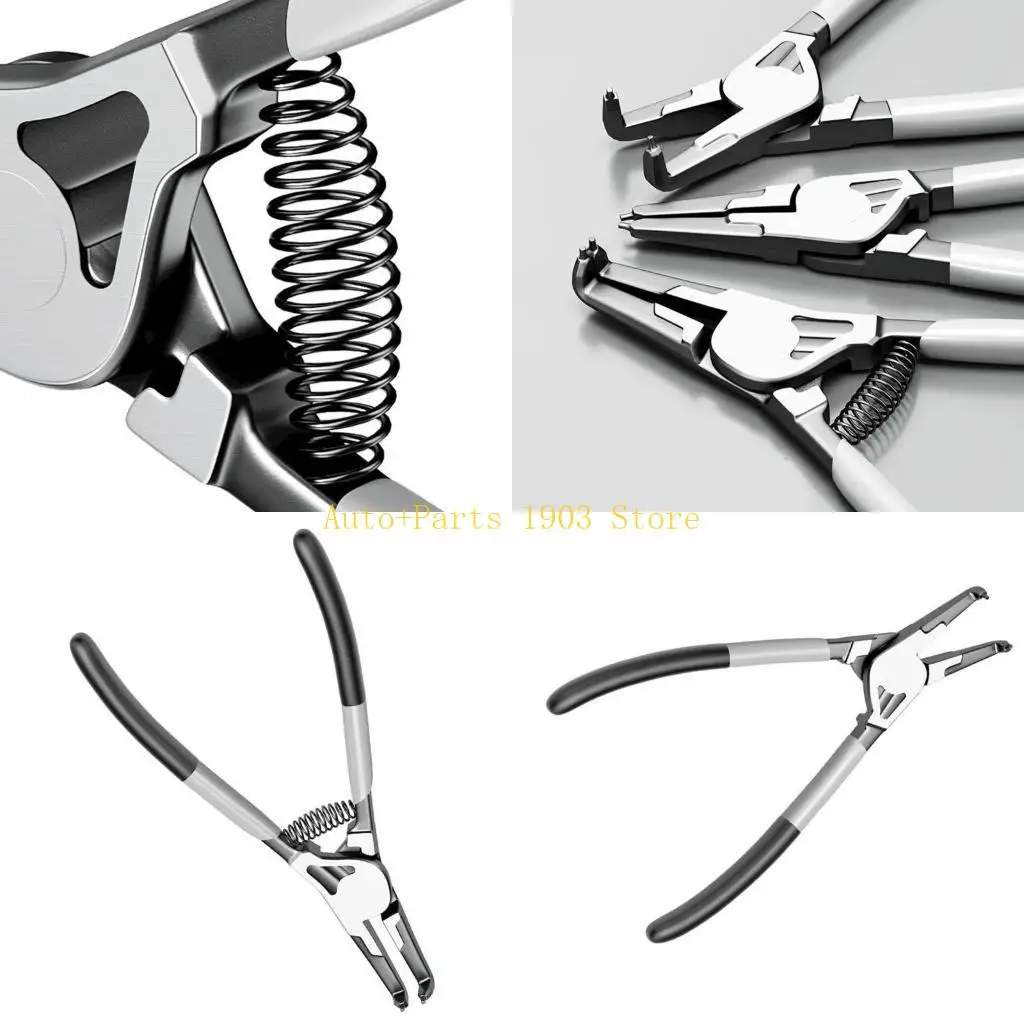

E21c углеродистая сталь Circlip Pliers с эргономичной ручкой простым в использовании для комфортного удержания