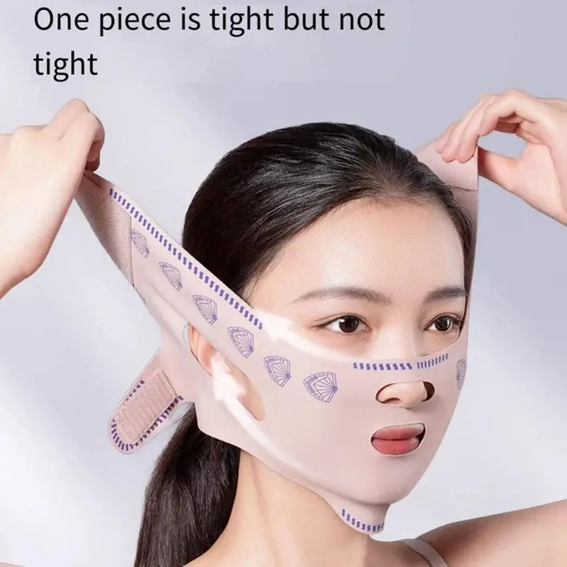 V Line Shaper Chin Cheek Lift Up Belt Anti Wrinkle Strap Face Slimming Bandage Women Face Lifting Facial Beauty Skin Care Tools