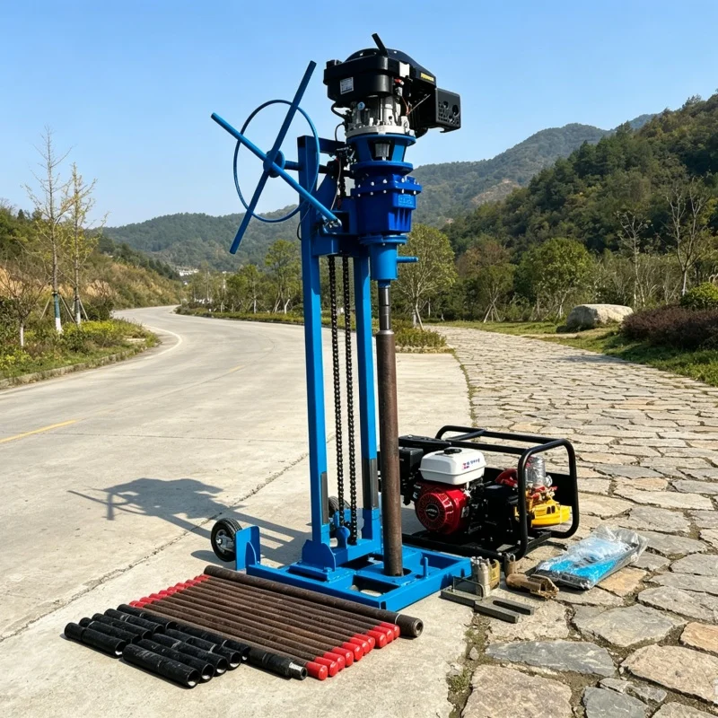 

Customized Bestselling Exploration Drilling Machine, Water Well Drilling Equipment, Drilling Rig for Farmland Projects