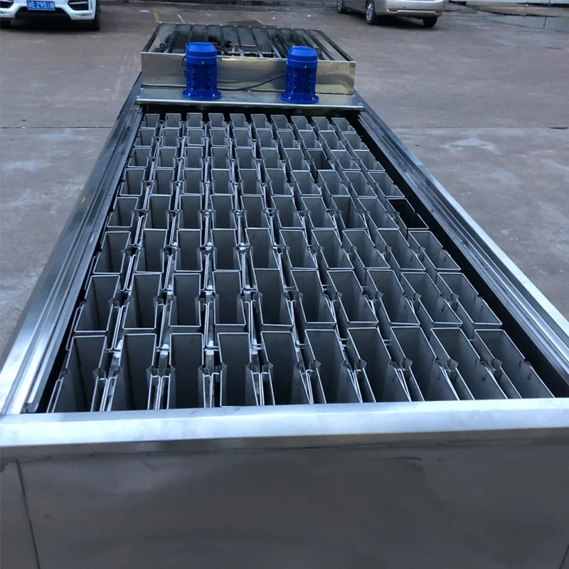 Big 1 Ton Solar Commercial Industrial Clear Ice Block Maker Making Machine Machines for Ghana Nigeria South Africa