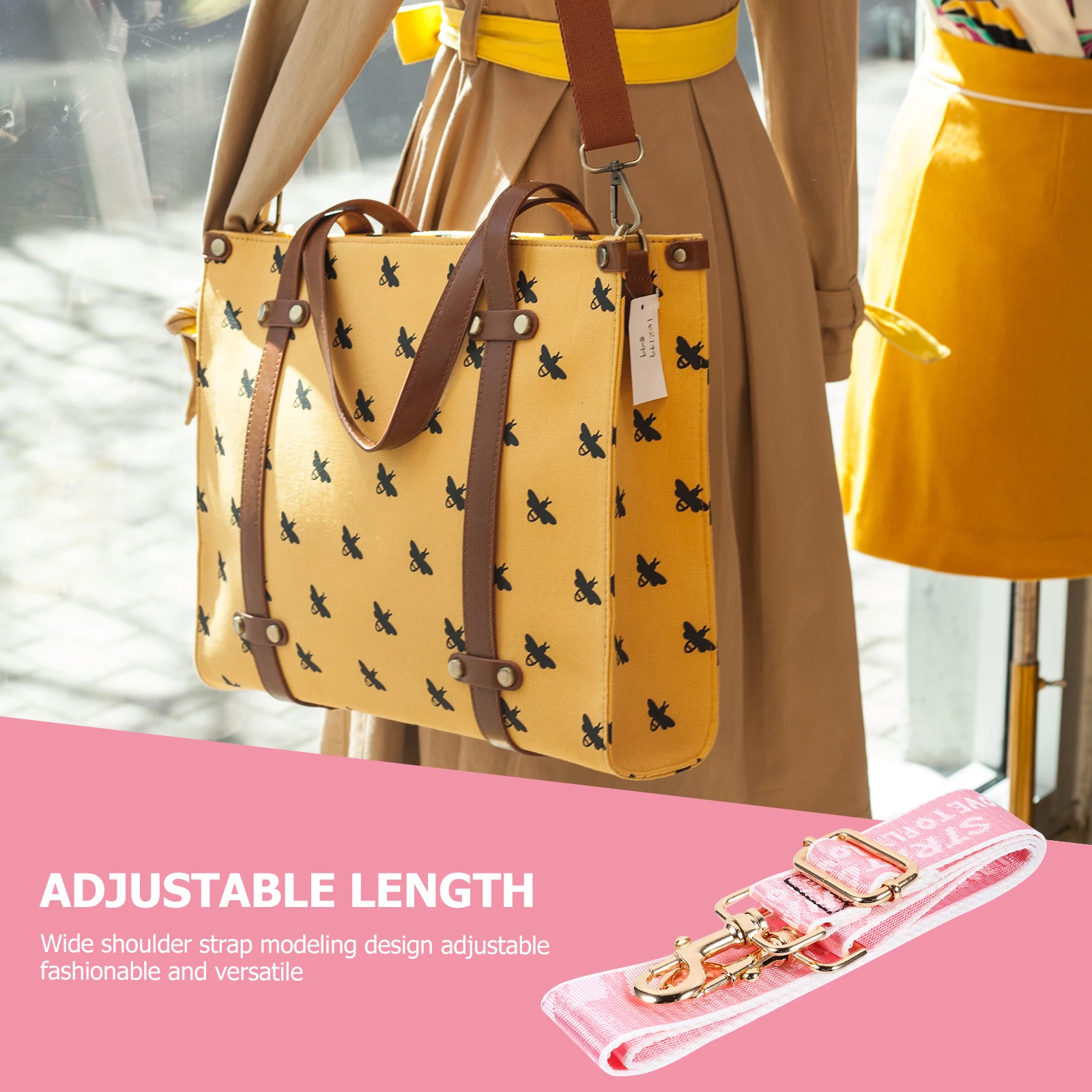 

Crossbody Backpack Strap Wide Shoulder Women Bag Fashion Straps Bags Replacement