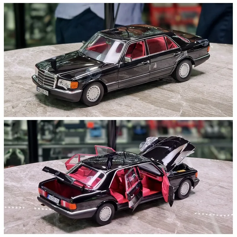 Модель автомобиля Diecast NOREV 1:18 Mercedes-Benz 560 SEL 1991 (183788), литая под давлением, из сплава