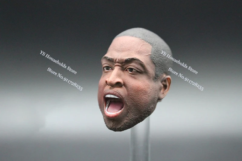 Multi Styles 1/6 Basketball Player Open Mouth Head Sculpt Delicate Model Toys For 12