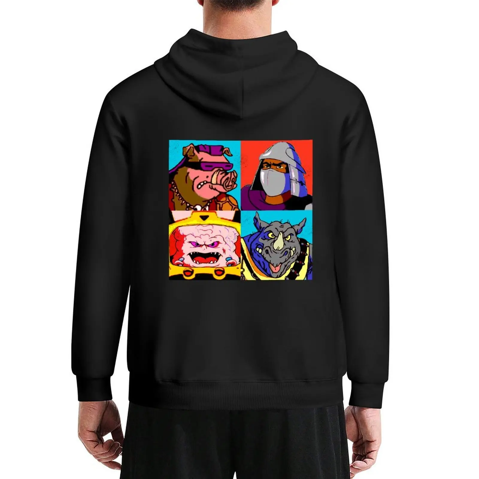 

Bad Guys Warhol Hoodie mens designer clothes aesthetic clothing graphic t shirts men men's winter sweater hoodie graphic